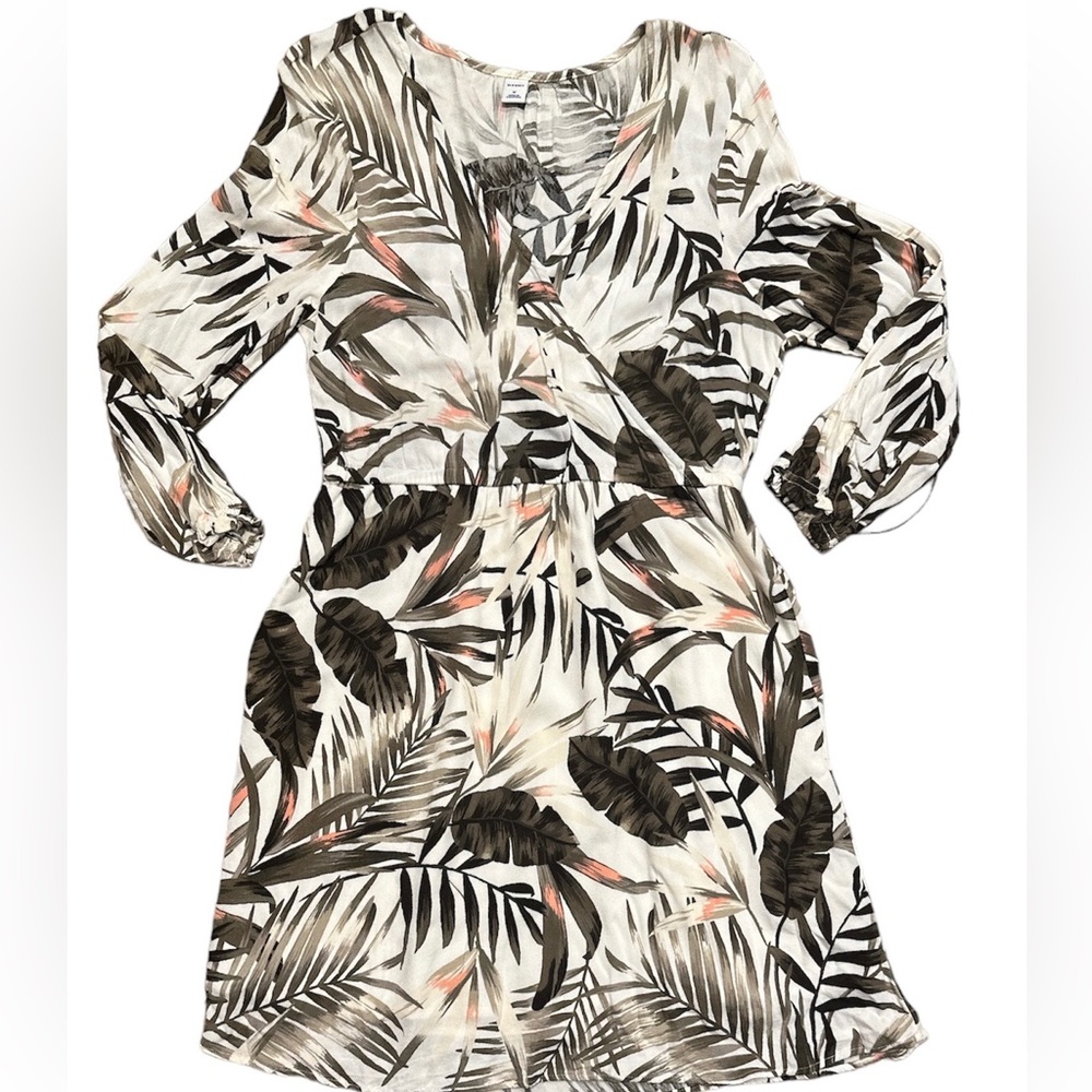 Dress-tropical print